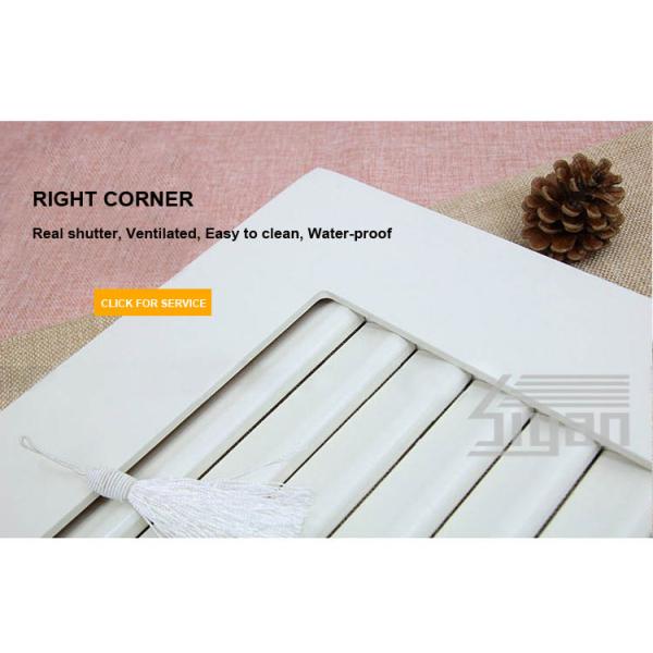 Solid Color Louvered Sliding Closet Doors Cnc Carved Thickness 15mm - 25mm