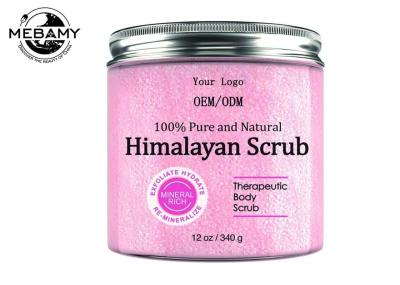 Himalayan Salt Skin Care Body Scrub With Lychee Fruit Oil All Natural Cleansing Exfoliator