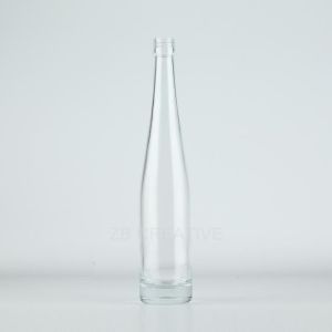 365ml Crystal White Liquor Bottle Screw Top For Tequila 480g CY-770