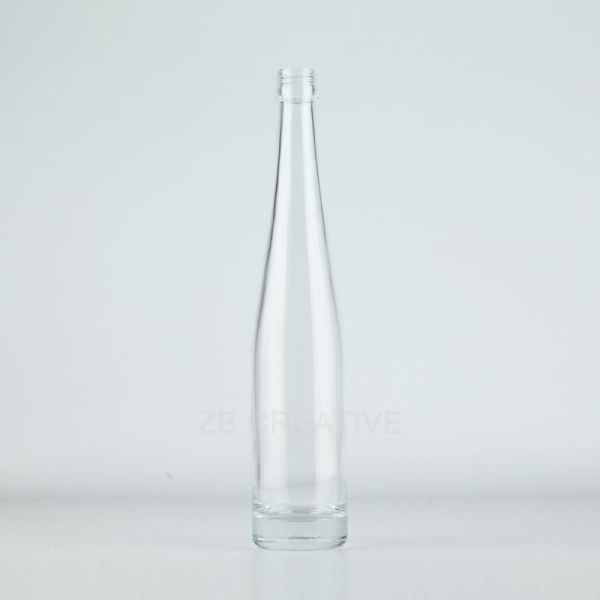 365ml Crystal White Liquor Bottle Screw Top For Tequila 480g CY-770