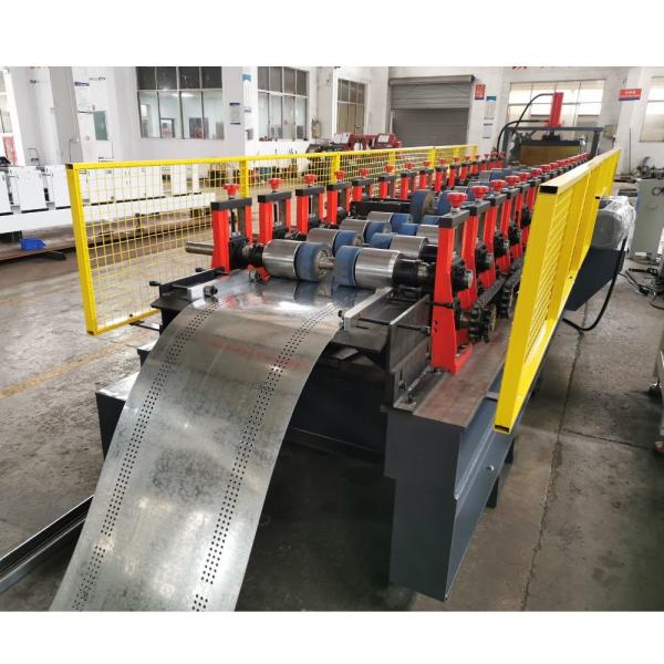 0.7-1.2mm Thickness 250-550mm Width Adjustable Tegometal Supermarket Shelving Shelf Panel Roll Forming Machine