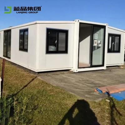 ASTM maison de conteneurs préfabriquée extensible connexion boulonnée en acier anti-corrosion