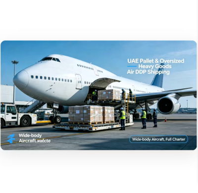 Air freight DDP Shipping to UAE Truck Last Mile Delivery For Pallet / Oversized Heavy Goods