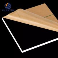 Feuille transparente en acrylique avec une transmission lumineuse élevée et une taille de coupe personnalisée