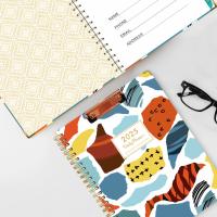 Carnet personnalisé de référence pour professionnels, édition avec reliure rigide