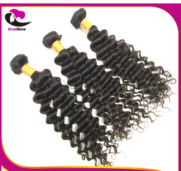 Super Soft 100%  Brazilian Human Hair Wefts Premium Quality  Virgin Hair Deep Curl Competitive Price Factory  Wholesale