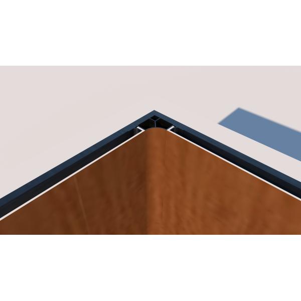 Огнестойкость PVDF ACP Листы для кухни Backsplash 0,25 мм Алюминиевый слой 4ft * 8ft Размер