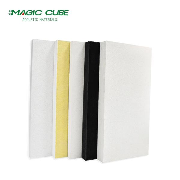 Customized 9mm Square Shape Fiberglass Ceiling Panel For Modern Design