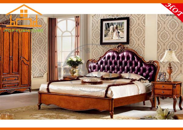 antique second hand wood bed baroque style turkish hotel melamine modular bedroom furniture set catalog made in vietnam