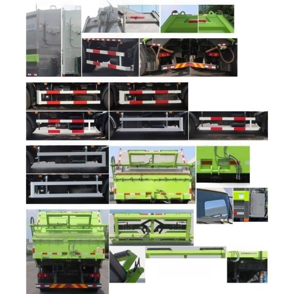 12500KG Safety Rubbish Compactor Truck With High Capacity Storage