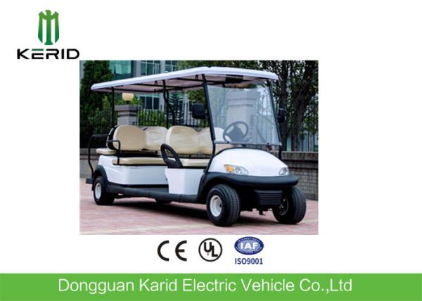 Free Maintenance Battery Powered Six Passenger Golf Cart For Sports / Entertainment