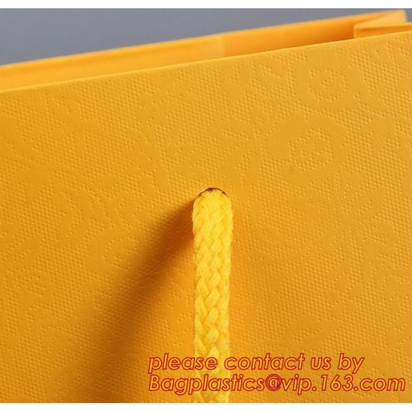 New fancy custome logo printed shopping bag ,gift bag,paper bag with handle, recycled shopping paper bags,brown paper ba