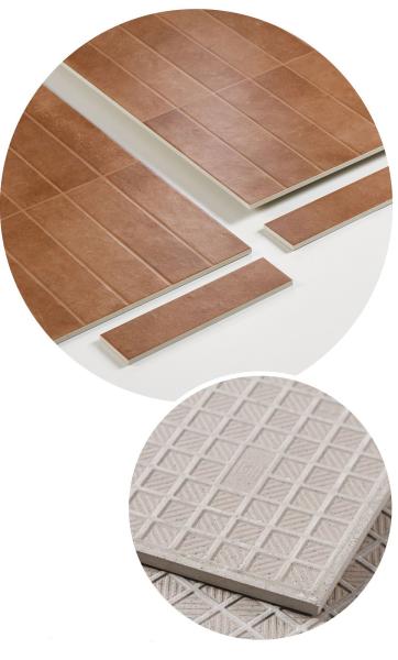 400x800mm Acid-Resistant Ceramic Floor Tile AAA Grade Clay