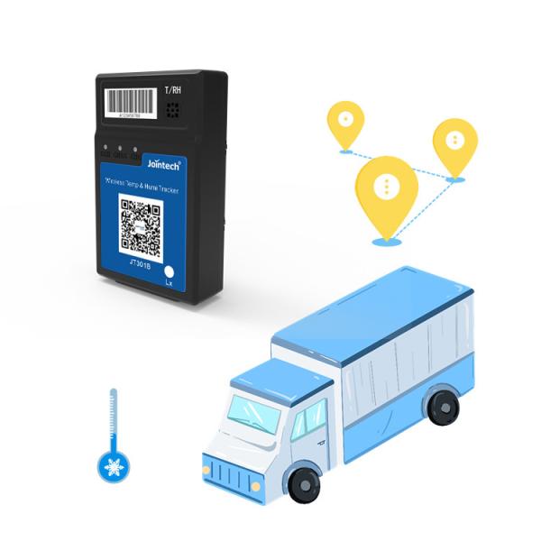 Traceur GPS 4G intelligent avec capteurs de température/humidité - Étanche et longue durée de vie de la batterie