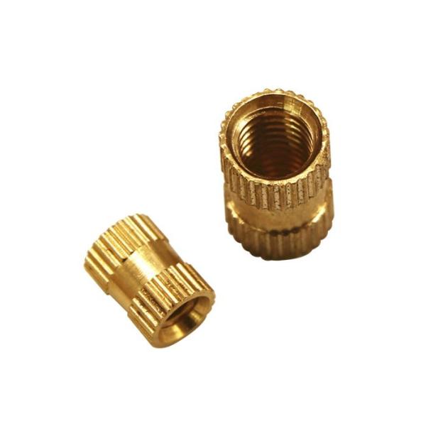 DIN Standard M4 1 2 Inch Brass Knurled Nut For Plastic