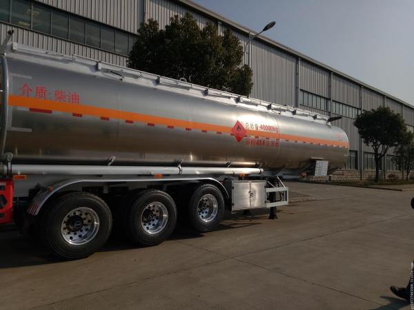 5000 Gallon 3 Axle Oil Tanker Semi Trailer For Sale