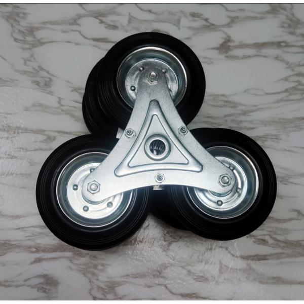 Rueda de rodamiento para escaleras de alta resistencia de 160 mm con rodamiento de rodillos
