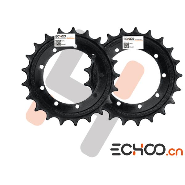 High Strength 40Mn2 Mini Excavator Sprockets For Kubota RX303 Mini Excavator