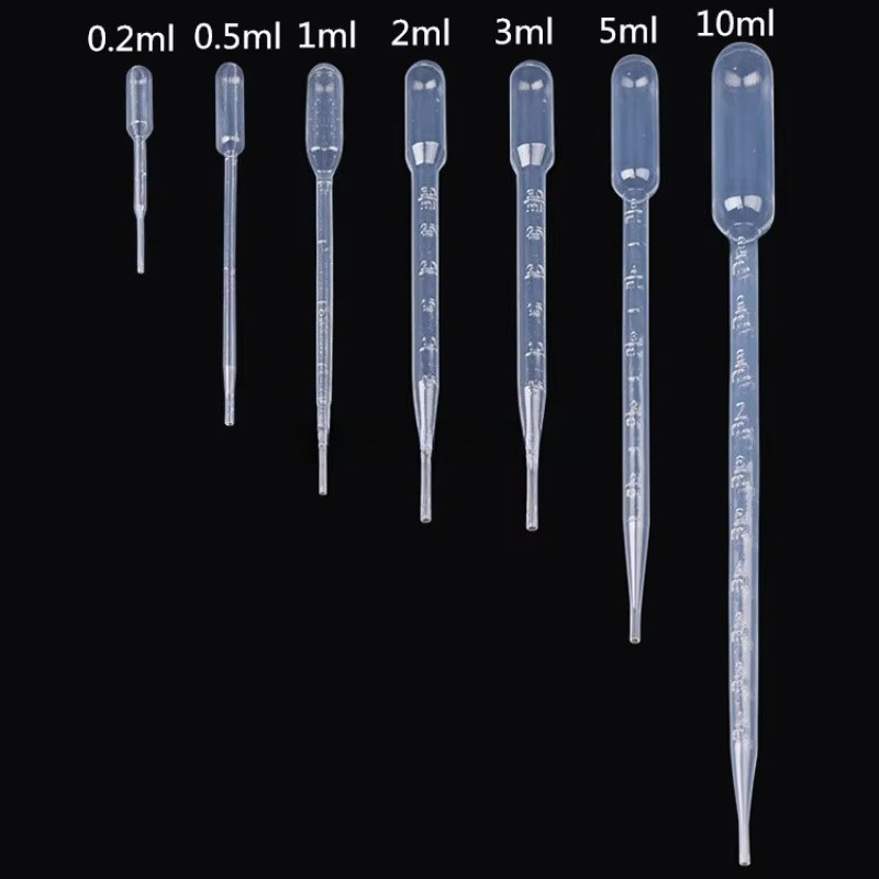 Lab Consumables Disposable 3ml Sterile Transfer Tip Pipette PP Material Transparent Hospital Lab Use Pasture 100Pcs/Box