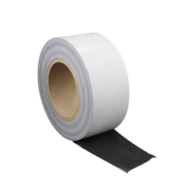 Película protetora de aço de PVC UPVC preto e branco para superfícies plásticas