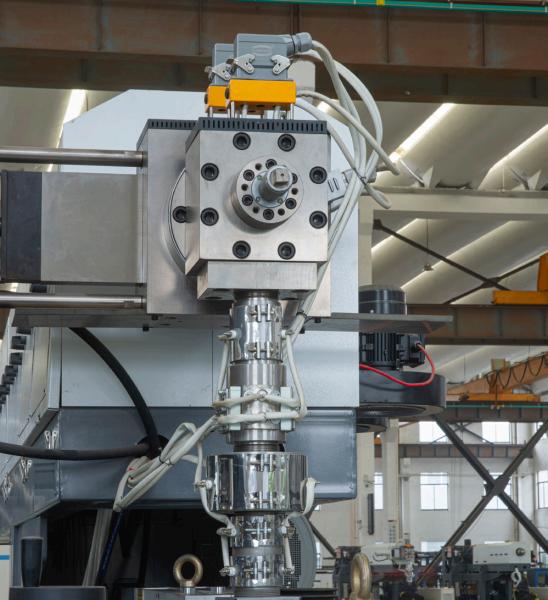 Machine d'extrusion-laminage de papier simple face haute performance