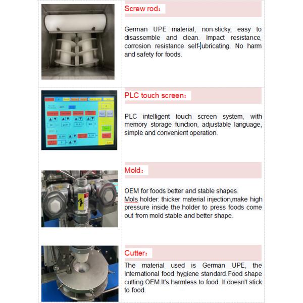Kubba Making Machine/Encrusting Machine/Cookines Filling Machines with 220V Voltage