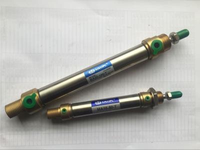 Brass Front / End Caps Mini Pneumatic Cylinder , Small Air Cylinder With / Without Magnet