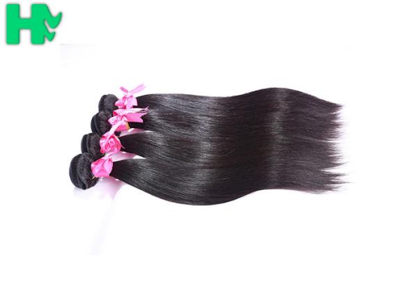 Straight Wavy 100% Straight Human Hair Extension Unprocessed  Virgin Brazilian Human Hair
