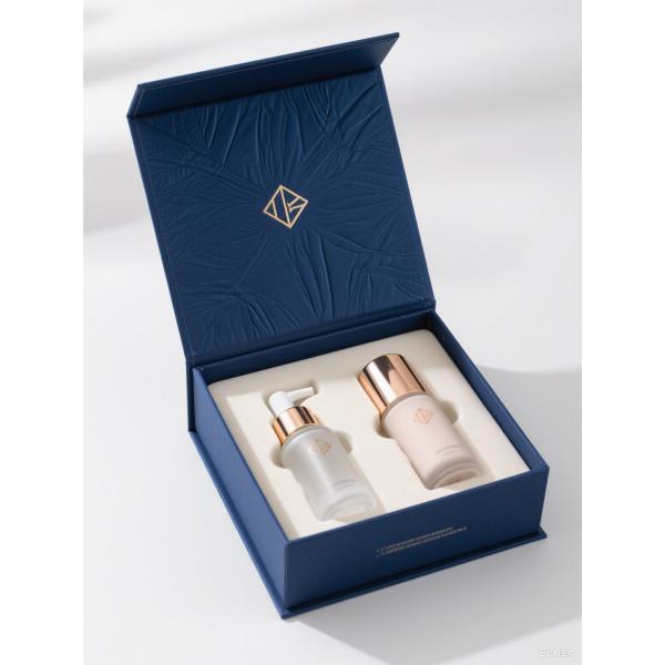 Custom Recyclable Skincare Paper Box with 4-color Printing and Glossy Matte Lamination for Eco-Conscious Gift Packaging