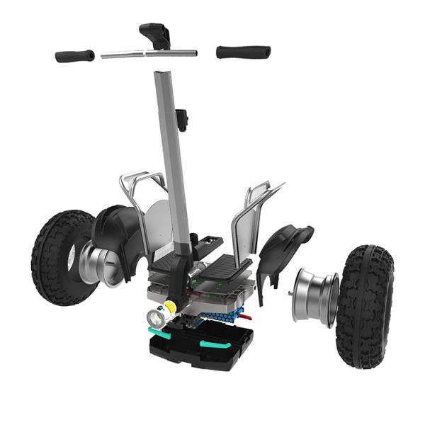 Lightweight Motorized Scooter with 39KM/42KM Net Weight Maximum Load Capacity 150KG