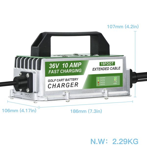 48V 7.5 A Lithium Battery Charger Golf Car Charger
