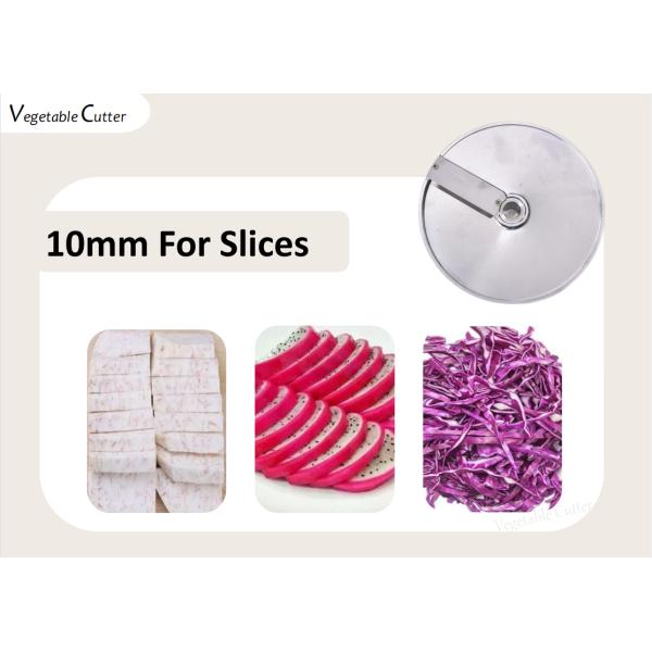 Interruptor vegetal de la cuchilla dura de la máquina de proceso de la legumbre de fruta 0.2KW