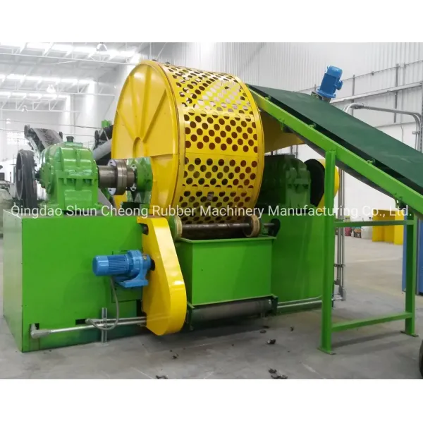 Tire Shredder Machine Tire Shredder Machine Tire Recycling Plant