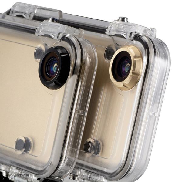 Extreme Sports Waterproof Case With 170 Degrees Wide Angle Lens For iPhone 5/5s/5c/6/6s 4.7''/6plus 5.5''