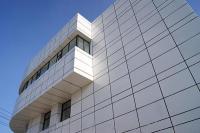 Metal Curtain Wall Laser Cut Alumínio Veneer Panel Edifício fachada