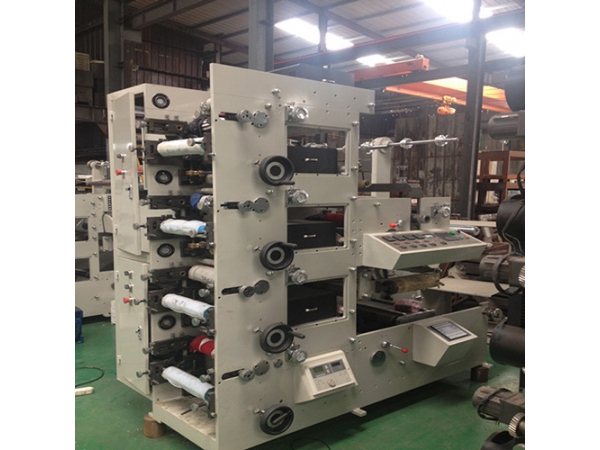 Flexographic UV Label Printing Machine Automatic 60m/Min 6 Colors