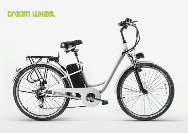 26X1.95 Tire Electric Urban Bike , 250W City Cruiser Electric Bike 25km/h
