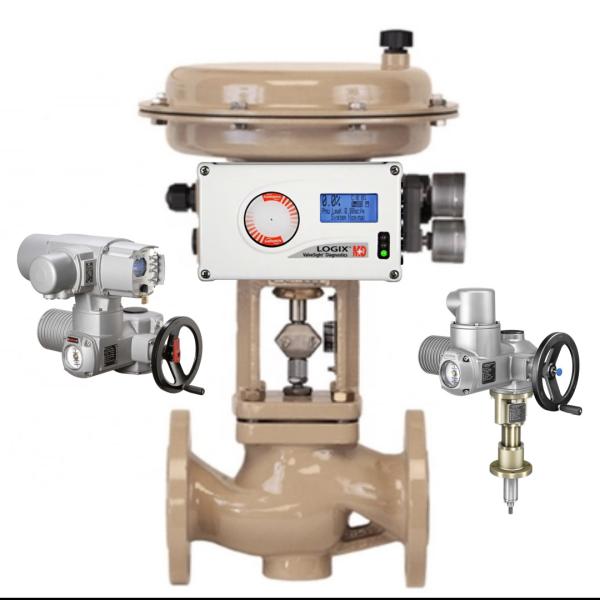 Intrinsically Safe Flowserve Logix 520MD Smart Digital Control Valve Positioner With HART