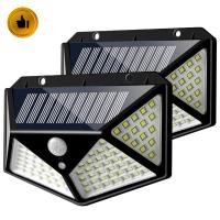 sensor de movimento solar exterior impermeável das luzes do ponto de 1000lm IP65