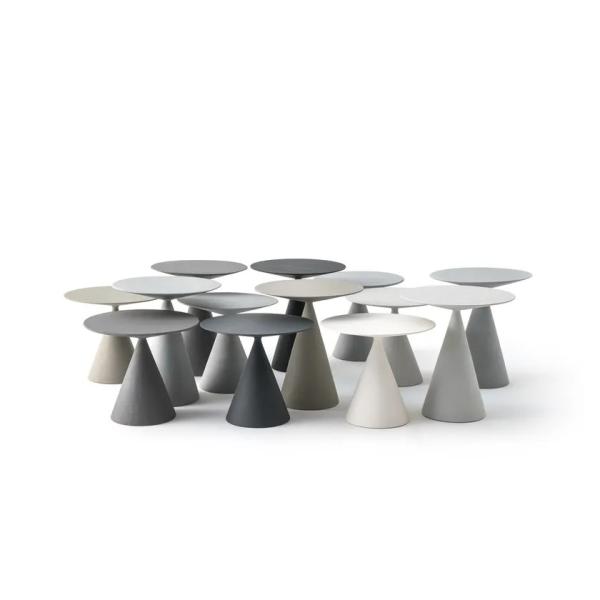 Fiberglass Couch Small Chairside Table For Leisure Occasion Area