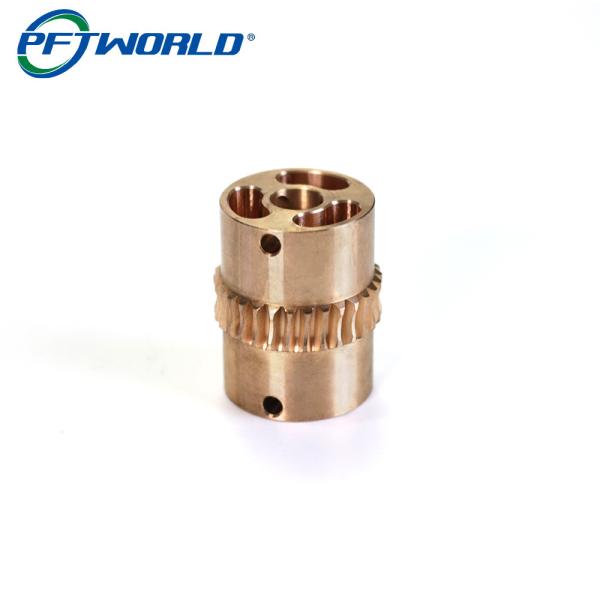 Manufacturer polishing micro machining CNC brass parts turning milling