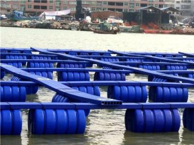 Tubo flotante de 200 mm/250 mm/315 mm/350 mm/400 mm/450 mm/500 mm para la jaula de pontones Nanfengwang en la acuicultura en el lago