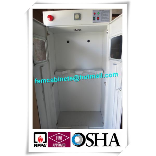 Fire Resistance Gas Cylinder Storage Cabinet , Industrial Safety Cabinets For Cylinders