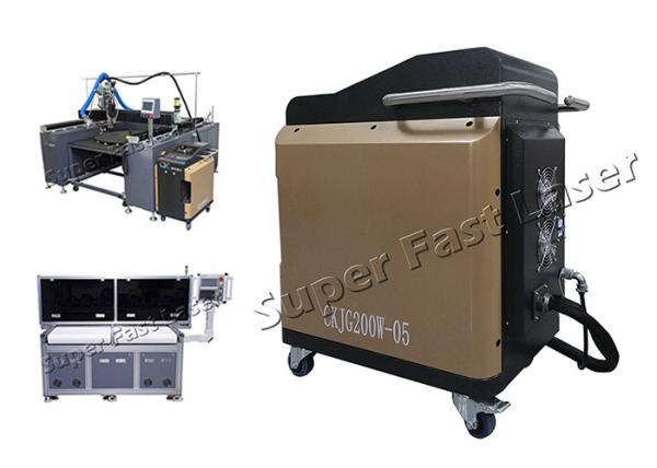 Máquina portátil 1064nm da limpeza do laser da fibra da ferramenta da remoção de oxidação do poder superior