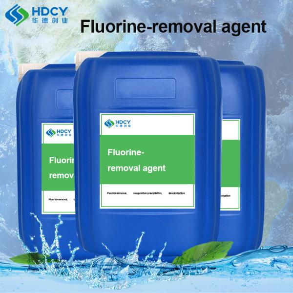 Defluorination Agent for Wastewater Treatment Adsorbed Charge to Reduce Fluoride Ions
