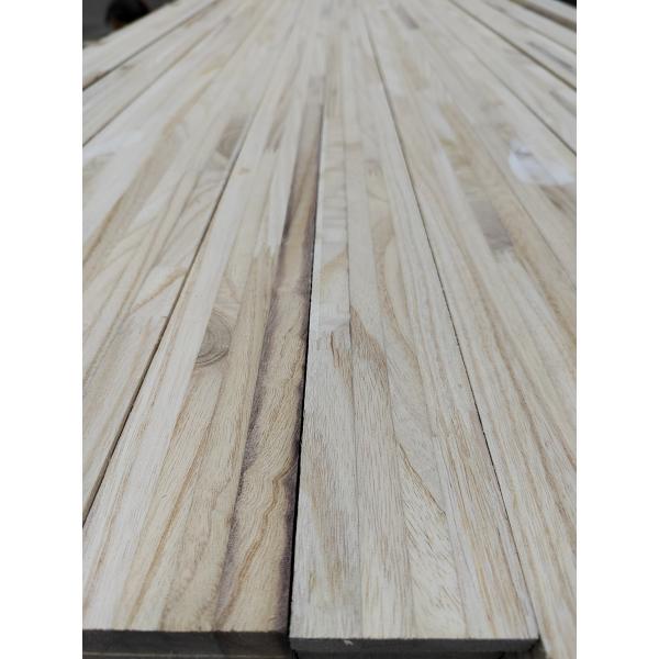 Paulownia de madera sólida de borde pegado tablero para muebles de extremo lijado superficie lisa