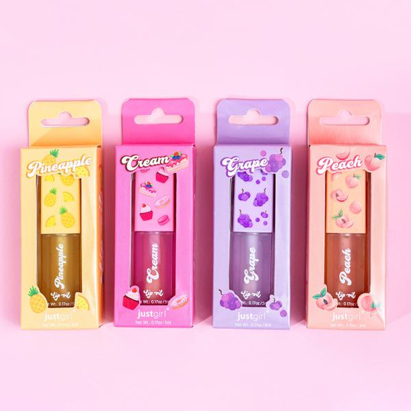 Kids Fruit Infused Clear Lip Oil For Moisturizing Cruelty Free