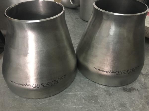 ASTM A815 Butt Weld Fittings UNS S32750 / S32760 Seamless Cap DN100 SCH40S
