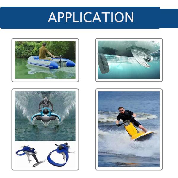 10HP 13HP Waterproof Brushless Motor Water Cooling 60V BLDC Motor For Electric Lifeboat