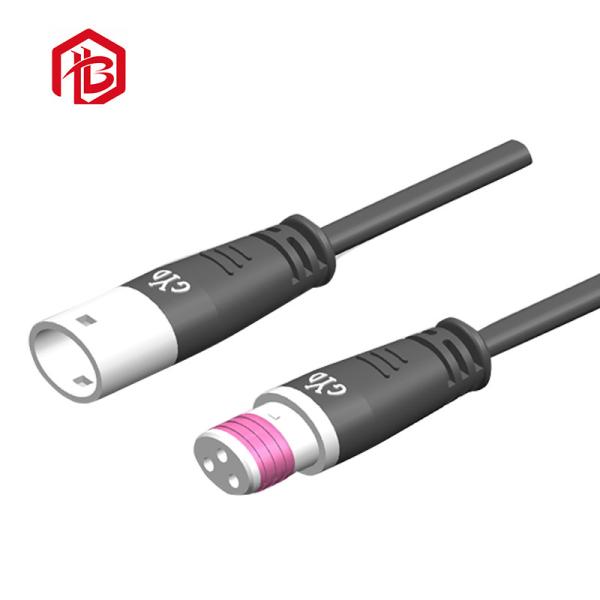 Grande plano 3 4 conector fêmea masculino impermeável de 5 Pin
